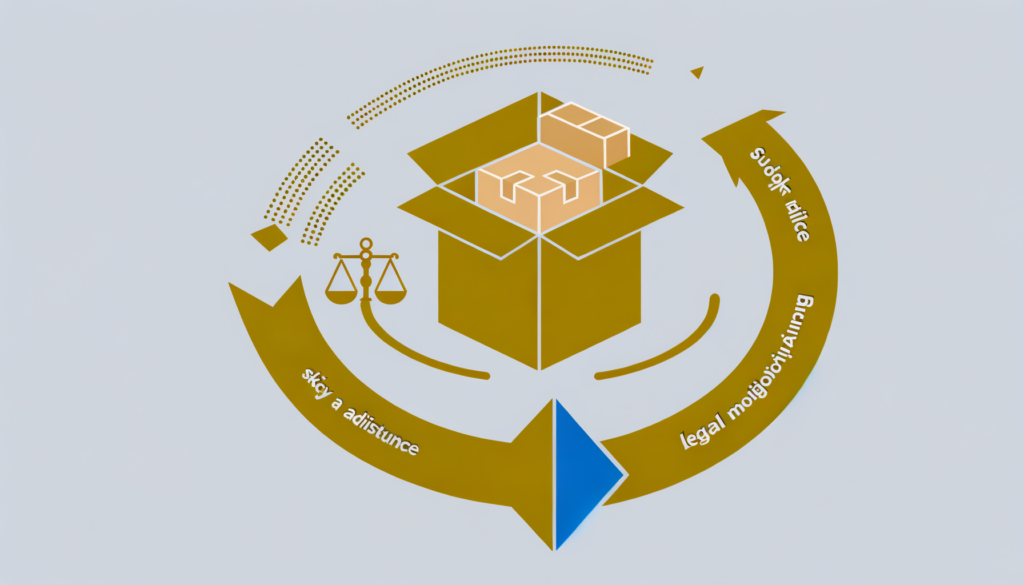 Personne consultant des cartons de déménagement avec en arrière-plan silhouette représentant la planification de déménagement interdépartemental pendant un arrêt maladie, illustrant les conseils pour une transition conforme aux réglementations.